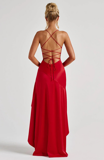 Aphrodite Satin Gown