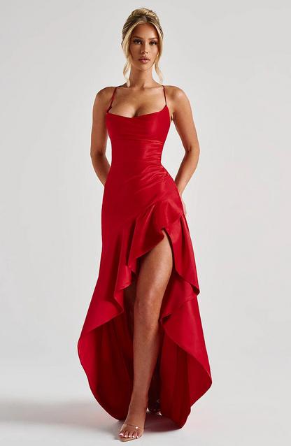 Aphrodite Satin Gown