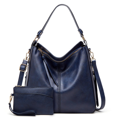 Luxury Anti-Theft Leather Crossbody Bag + Free Coin Purse