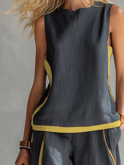 ESSENTIAL - Leila | Elegant Cotton and Linen Set