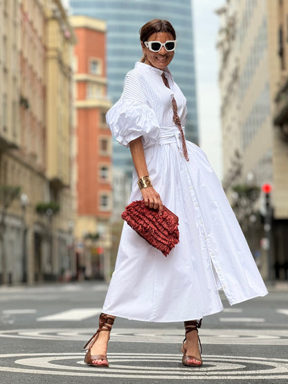 Phoebe White Dress