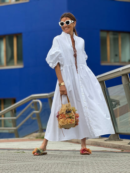 Phoebe White Dress