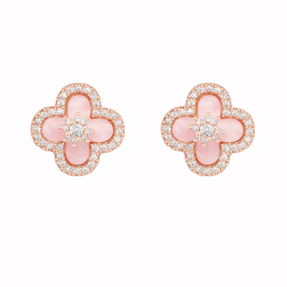 Sakura Cleef Set - Bracelet, Earrings & Necklace