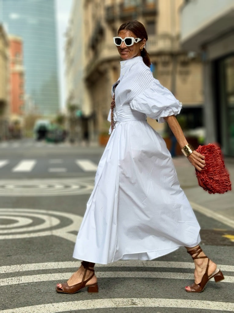 Phoebe White Dress