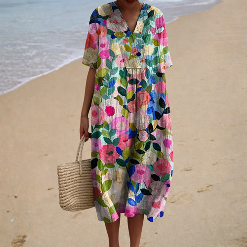 Margaret Whitestone™ | Soft Flow Dress