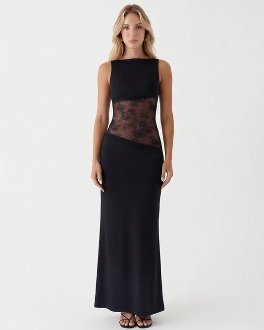 OLIVIA | Veil Cut Maxi