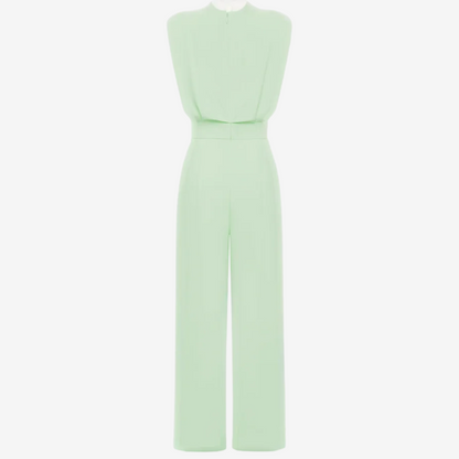 Aria | Elegant Belted Jumpsuit