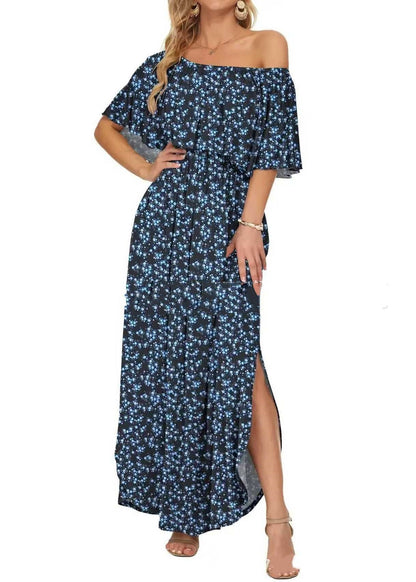 Riviera Off-Shoulder Maxi