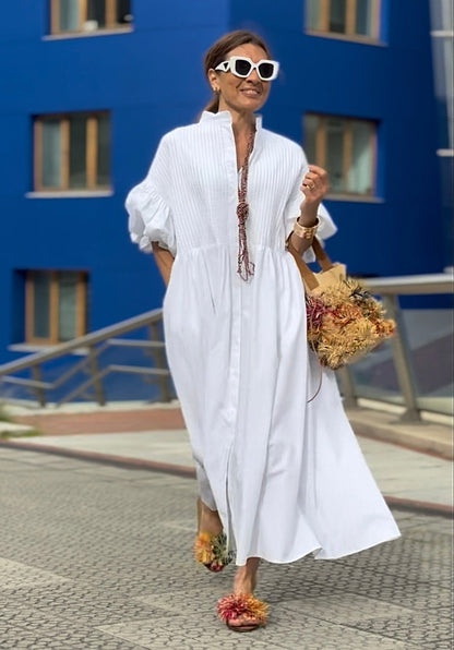 Phoebe White Dress