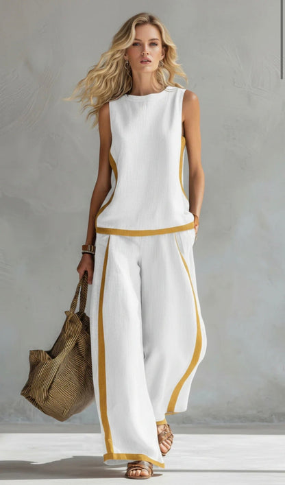 ESSENTIAL - Leila | Elegant Cotton and Linen Set