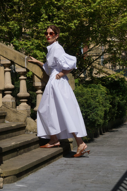 Phoebe White Dress