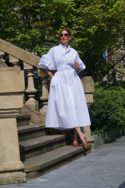 Phoebe White Dress