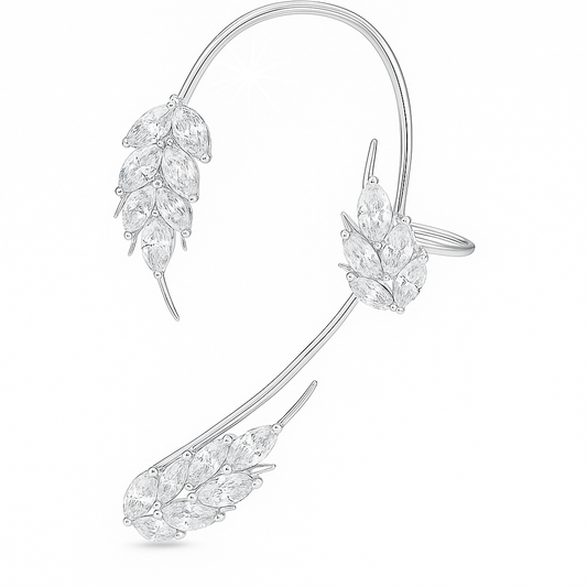 Elysian Leaf Ear Cuff - Pair