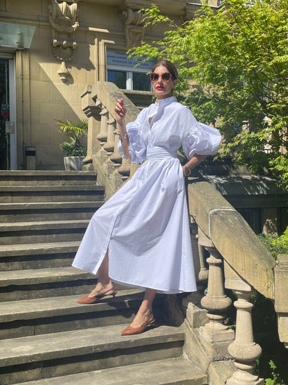 Phoebe White Dress