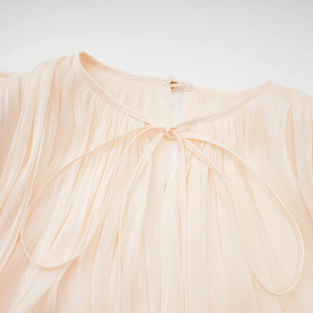 Eugénie Fully Pleated Ruffled Mini Dress