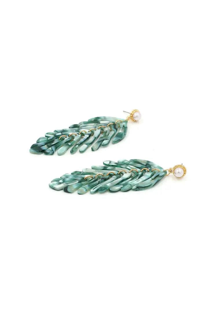 Amadeus Leaf Earrings