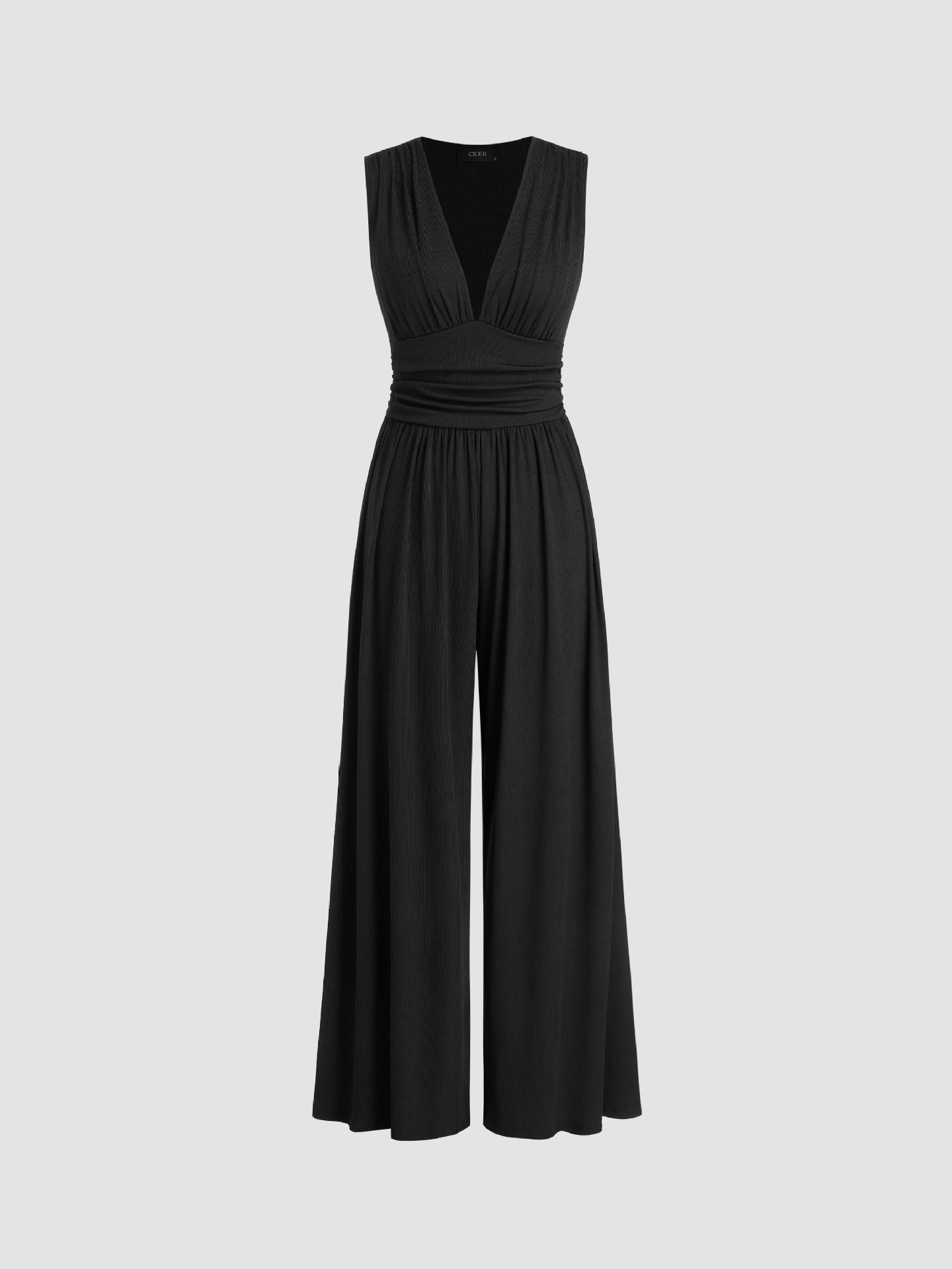 Serena – Elegant Sleeveless Jumpsuit with Wide-Leg Trousers