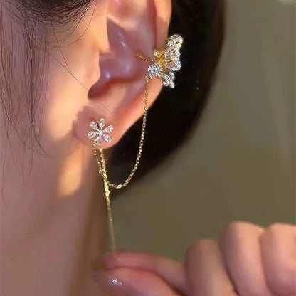Blossom Wing Ear Cuff – Pair