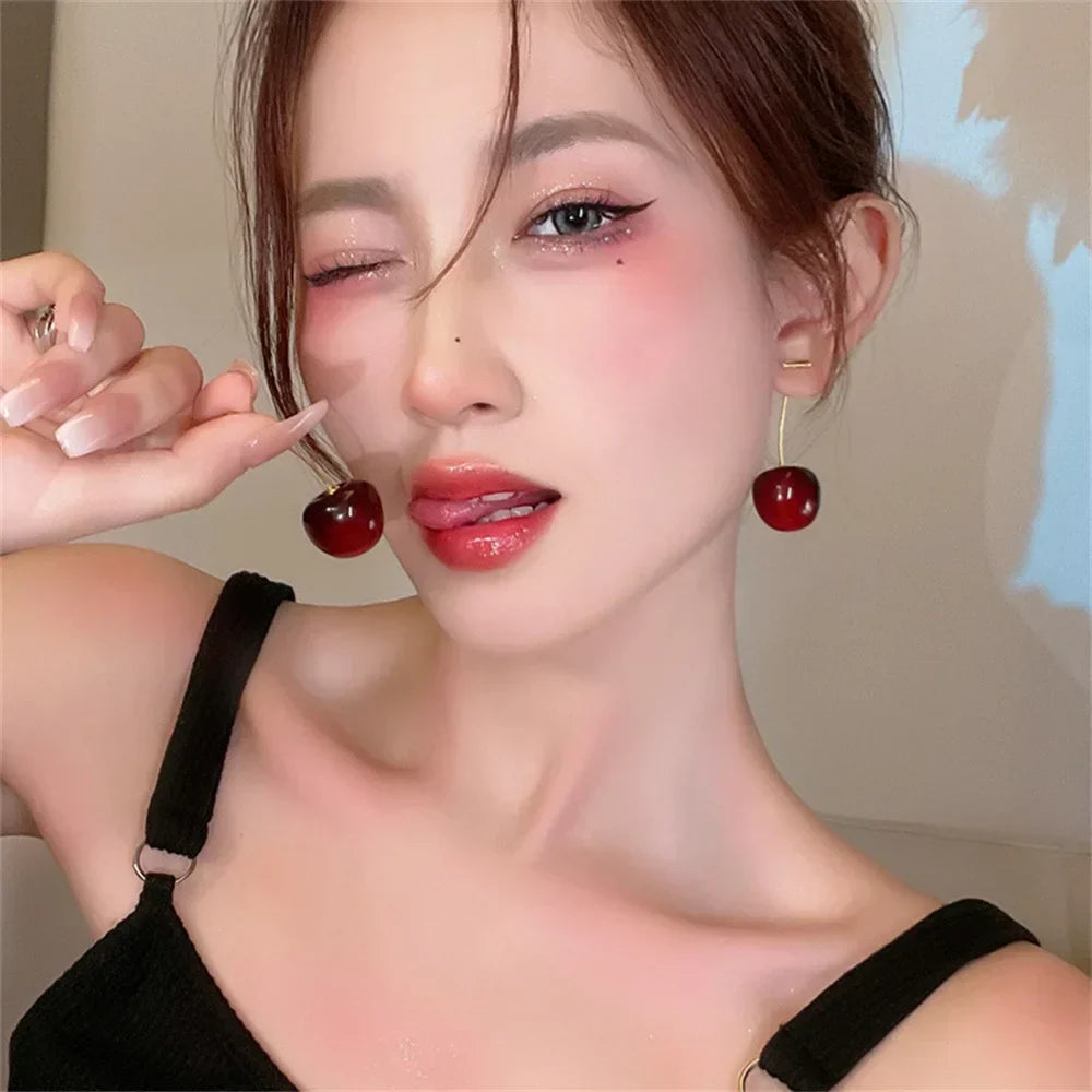 Cherry Luxe Earring – Pair
