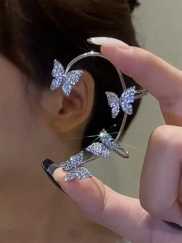 Celestia Butterfly Ear Cuff – Pair