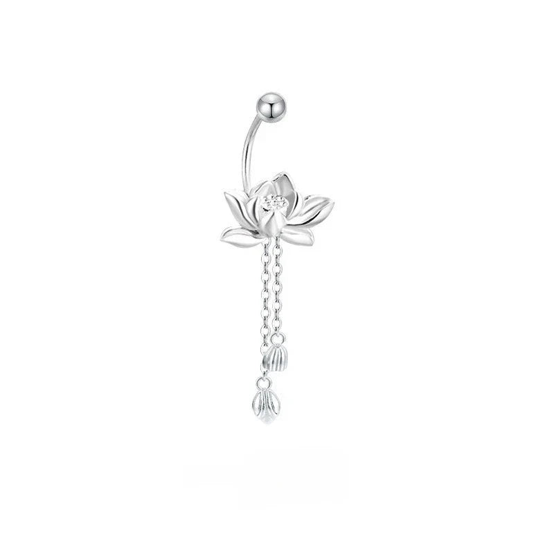 Zen Lotus Earring – Pair