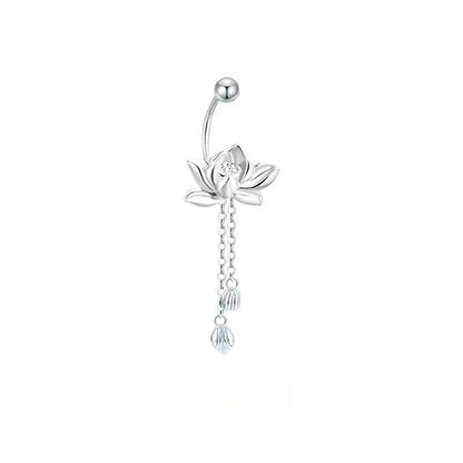 Zen Lotus Earring – Pair