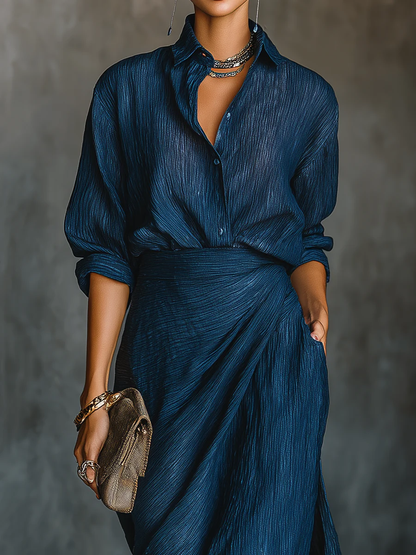 Francesca · Set consisting of shirt and long skirt