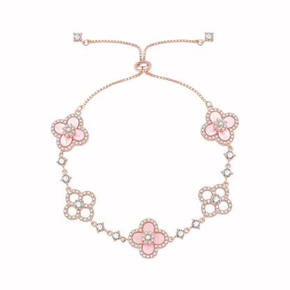 Sakura Cleef Set - Bracelet, Earrings & Necklace