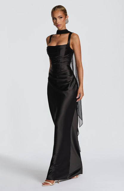 Calanthe Maxi Dress - Black 🖤