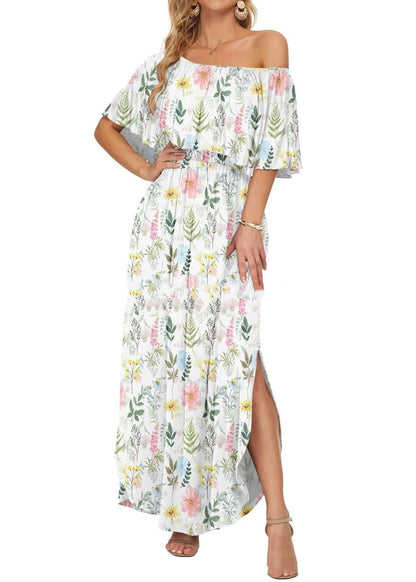 Riviera Off-Shoulder Maxi