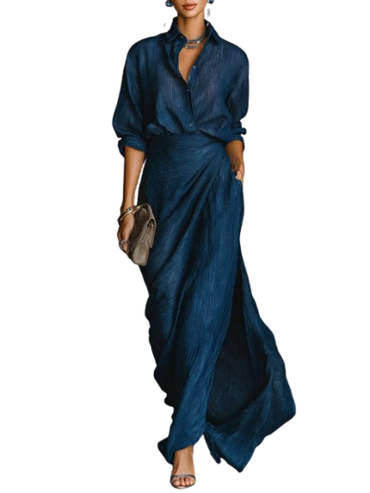 Francesca · Set consisting of shirt and long skirt