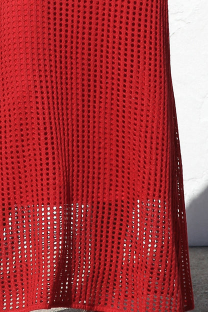 Airlie Crochet Maxi Dress - Natural 🖤
