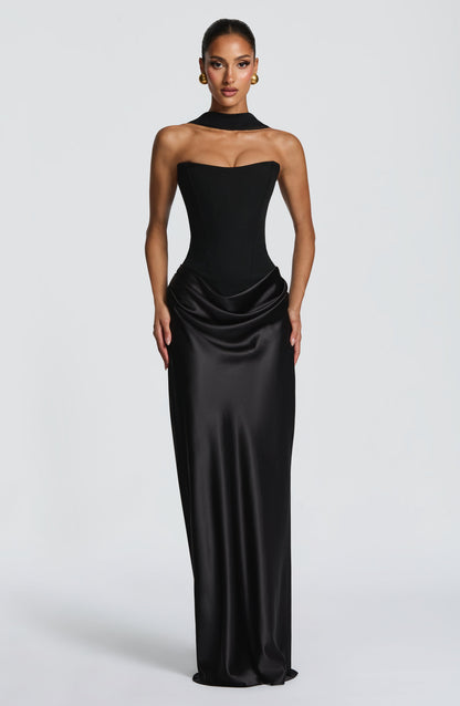 Maggie Maxi Dress - Black 🖤